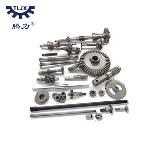 Индивидуальная сборка редуктора с механической коробкой передач для грузовиков и погрузчиков, запасные части, ведущая шестерня с углом наклона 45 градусов, спиральные шестерни - Product Image 5