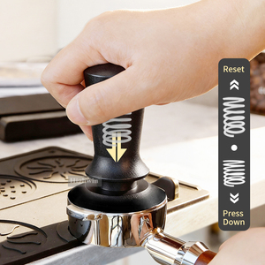 HIGHWIN Espresso Tool <strong>Set</strong> 5PCS Espresso Accessories Kit 51mm <strong>Coffee</strong> <strong>Tamper</strong> Tools Stainless Steel Milk Pitcher - Product Image 3