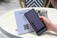 Support de présentation de table de restaurant en PVC imprimé personnalisé pour NFC NTAG213 215 216 Google Review