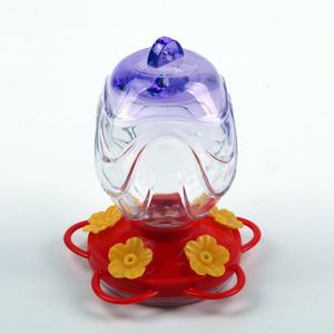 Kleurrijke Glazen Kolibrie Feeder Kleine Jurassic Wereld Speelgoed Mier & Bij Proof Voor Binnenplaats Tuindecoratie - Product Image 4