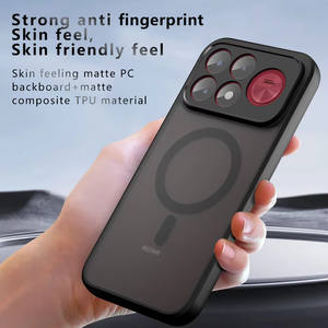 Funda Magnética para Teléfono <span class=keywords><strong>Xiaomi</strong></span> Poco F9 Ultra, Translúcida Mate Antiarañazos, TPU+PC, Carcasas Traseras Antigolpes para Redmi K100 <span class=keywords><strong>Pro</strong></span> <span class=keywords><strong>Max</strong></span> - Product Image 6