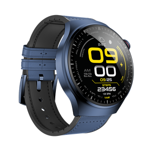 1.43 ''écran AMOLED G7 bracelet <span class=keywords><strong>bleu</strong></span> foncé <span class=keywords><strong>montre</strong></span> intelligente avec GPS boussole Altitude pression d'air 380mAh grande batterie - Product Image 3