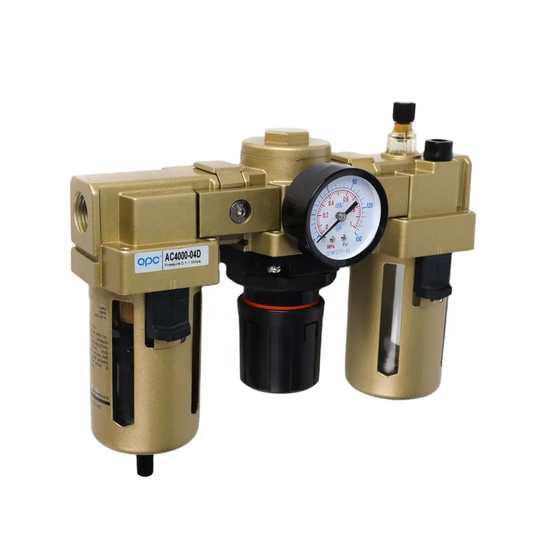 QPC AC4000-04 Filter Combinação FRL Air Regulator