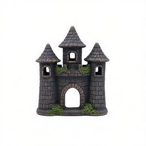 Castillo de Resina, Pieza Decorativa Elegante para Acuario - Product Image 2