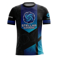 Vêtements d'événements de jeux électroniques OEM, tissu respirant à séchage rapide personnalisé, sublimation, maillots de sport électroniques, t-shirts