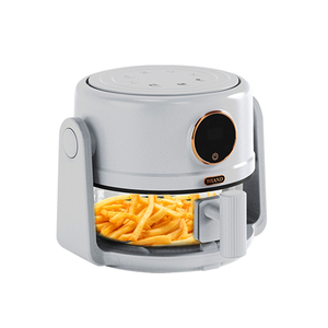 Freidora de Aire Inteligente Multifuncional con <span class=keywords><strong>Vaporera</strong></span> y Olla Caliente, Revestimiento Antiadherente, Capacidad de 2L, 180° de Rotación, Uso Doméstico y en Autocaravanas - Product Image 2