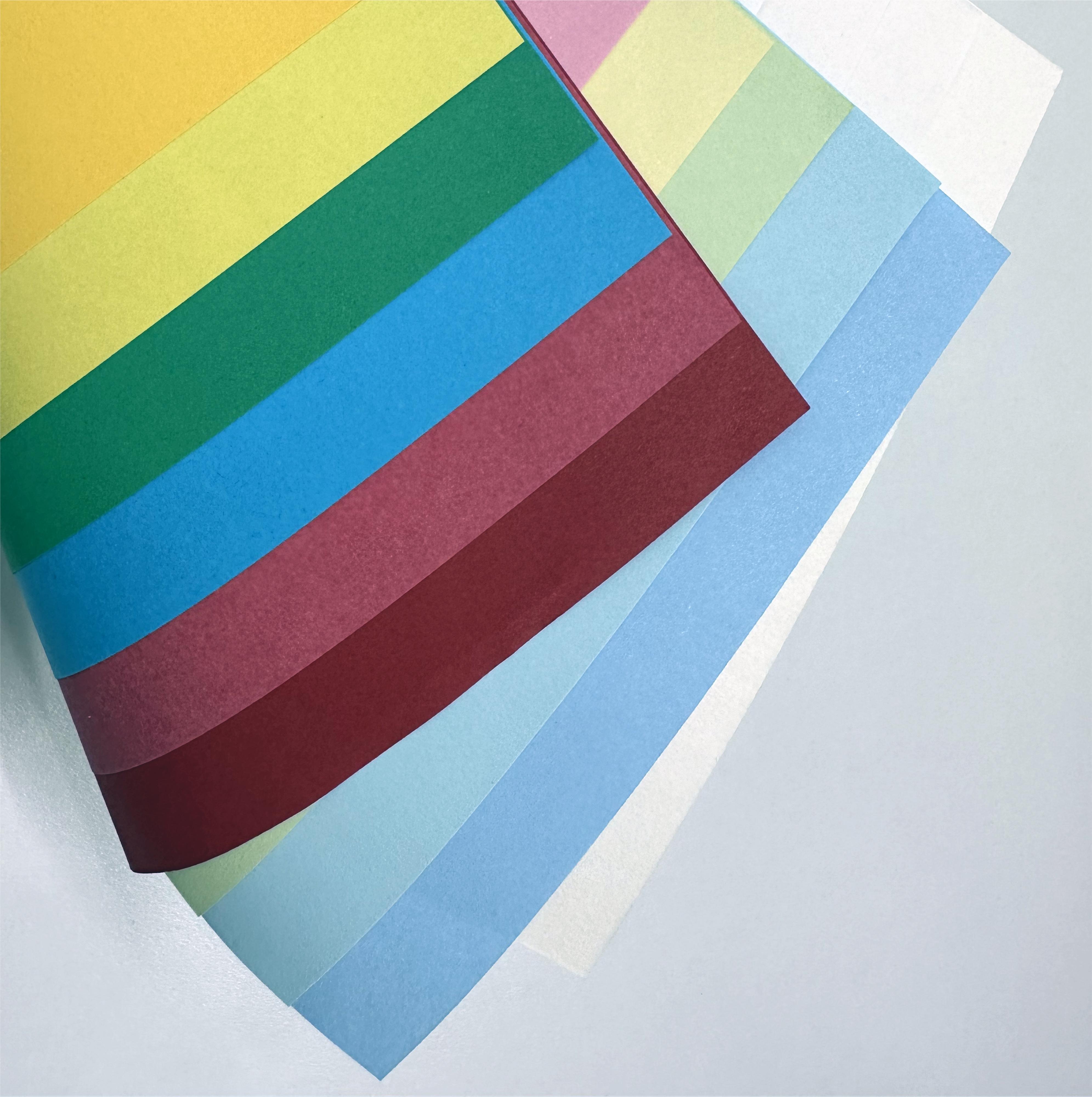 Uncoated Coloured Paper Cardboard Printing of All Kinds of Promotional Materials Handmade Origami Card Inserts