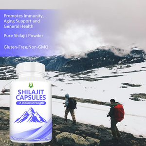 Hot Selling 2000MG Pure Shilajit Capsules Healthcare <b>Supplement</b> Promote Immunity Aging Support and Boost Energy Levels - Product Image 4