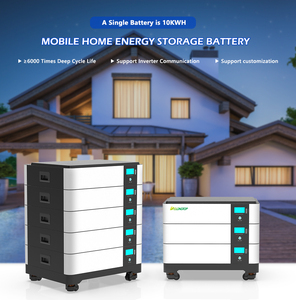 แบตเตอรี่เก็บพลังงานแสงอาทิตย์แบบไฮบริด LiFePO4 48V 200AH-1000AH สำหรับขายส่ง สามารถวางซ้อนกันได้ รองรับการสื่อสารผ่าน CAN - Product Image 6
