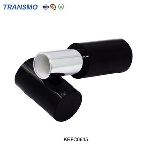 Tubos de Brillo Labial de Plástico Negro Esmerilado de 3 ml con Tapa de Rosca para Aplicación de Bálsamo Labial, Lápiz Labial y Rubor - Product Image 5