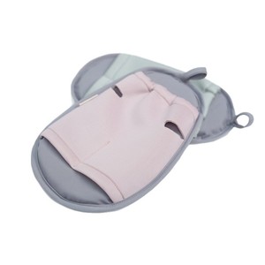 Guantes para Eliminar Pelo de Mascotas Jizai, Color Rosa y Verde, Cepillo Redondo de Poliéster para el Cuidado de Perros y Gatos - Product Image 5