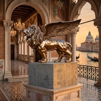 Sculpture classique héroïque en bronze, figurine animale moulée pour galerie, hôtel et design d'intérieur