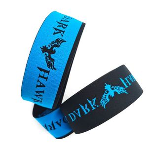 Factory Offers Customized Eagle Pattern Color Jacquard Nylon <b>Webbing</b> Elastic for Leggings and Casual Pants Waist - Product Image 6