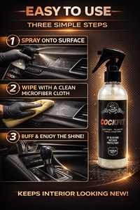 Aerosol para Interiores de Cuero, Plástico y Vinilo de 250 ml - Protector Premium para Interiores de Automóviles Nuevos y Usados - Product Image 4