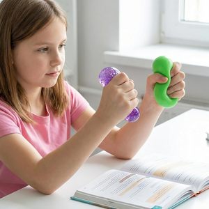 Jouet anti-stress mignon en forme d'œuf de gelée, jouet à presser doux pour la décompression, œuf de Pâques décoratif pour le bureau, pour enfants et adultes - Product Image 2