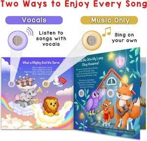 Cantici Biblici Cristiani: 15 Canzoni della Fede per i Più Piccoli, Libri Musicali per Bambini con 28 Pulsanti - Product Image 3