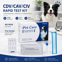 Kit de diagnostic réutilisable pour le test rapide du groupe sanguin et de l'Ehrlichia chez le chien, pour usage commercial et domestique