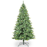 Bestseller Wetterfester PE 7-7,5 Fuß Weihnachtsbaum ohne Beleuchtung für Restaurants