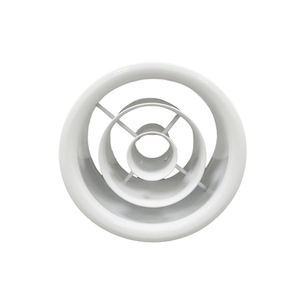 <span class=keywords><strong>Diffuseur</strong></span> d'air rond en aluminium pour plafond haut, <span class=keywords><strong>avec</strong></span> buse à jet, design durable et faible niveau sonore - Product Image 4