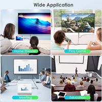 2-en-1 1080P Android Phone Mirroring Micro USB MHL vers HDTV Compatible Converter Type-C vers HDTV Compatible Cable