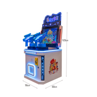 Fourniture directe d'usine 1 an à jetons Starlight Baby Sreen Jeux de tir vidéo Métal Plastique pour l'amusement des enfants