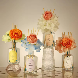 Difusor de aromaterapia sin llama con flores secas perfumadas para decoración de hogares de lujo, 200 ml - Product Image 4