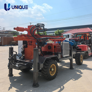 Portable Diesel 200m <b>Rotary</b> Borehole Drilling Rig Small Water Well <b>Machine</b> with Core Components - Product Image 3