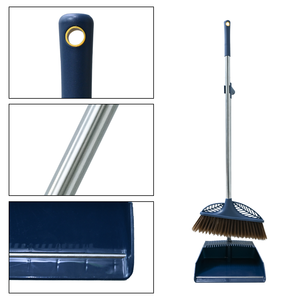 Chổi với người quét dọn Combo thiết lập dài xử lý chổi và mạnh mẽ rộng bụi Pan cho nhà văn phòng nhà bếp sảnh làm sạch no.7708 - Product Image 5