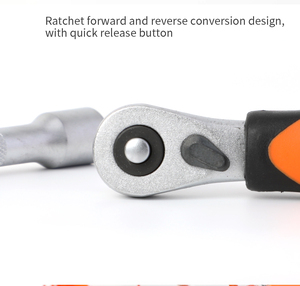 25 cái 1/4 "ổ đĩa Metric Ổ cắm mini Ratchet cờ lê Bit Set với Hex trox - Product Image 2