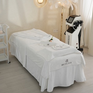 Wholesale Price Bath <strong>Towels</strong> Professional 6pcs Beauty Salon <strong>Towel</strong> Set With Customized Logo - Product Image 4