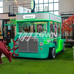 Fully Loaded Food Truck Trailer Mobile <b>Snack</b> <b>Bar</b> For Street Selling Mobile Catering Food Truck Stainless Steel Fast Food Trailer - Product Image 4