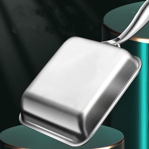 7.5 "giapponese frittata padella per uova, 304 in acciaio inox, padelle quadrate per fare Omelette e pancetta, facile da pulire - Product Image 2