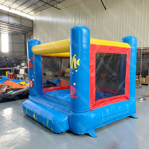 Château gonflable coloré sur le thème des clowns pour enfants, pour l'intérieur et l'extérieur - Product Image 6