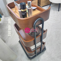 Chariot de beauté haut de gamme Yicheng Beauty, chariot de salon de beauté mobile avec tiroirs, étagère, chariot en bois massif pour tatouage et SPA, en vente