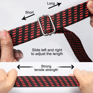 <span class=keywords><strong>Corde</strong></span> à bagages en caoutchouc élastique de longueur de réglage de haute qualité avec cordons élastiques à crochets - Product Image 3