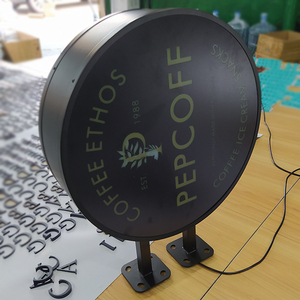 Không thấm Nước 12V tiêu thụ điện năng LED Acrylic vòng tròn quảng cáo Logo lightbox - Product Image 3