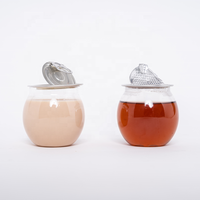 Anneau de traction personnalisé Transparent en gros 8oz 200ml vide PET peut bouteille en plastique jetable pour jouets de sable avec couvercle à ouverture facile