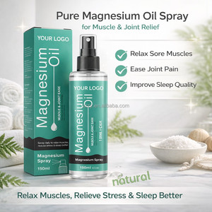 Aceite de Magnesio Orgánico Natural OEM en Aerosol para Aliviar Dolores de Cabeza, Aumentar la Energía, Mejorar el Sueño, Aliviar el Estrés, la Tensión Muscular y Promover la Relajación - Product Image 2