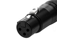 Câble de connexion professionnel XLR 3 broches pour caméra, blindage tressé, faible bruit, vente chaude en usine