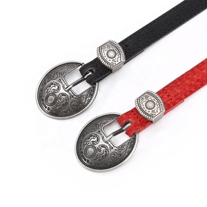 Cintura formale in pelle con fibbia in lega alla moda da <span class=keywords><strong>donna</strong></span> con altri accessori di <span class=keywords><strong>abbigliamento</strong></span> - Product Image 1