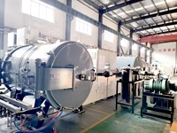 Peralatan Sintering Induksi Industri HT untuk Komponen Berbasis Karbon Dirgantara, Tungku Grafitisasi Vakum dengan Perlakuan Panas 2800C