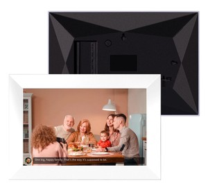 Cadre photo numérique WIFI intelligent à <span class=keywords><strong>écran</strong></span> tactile IPS de 10 pouces Cadre photo numérique WIFI de 10.1 pouces avec vidéo <span class=keywords><strong>d</strong></span>'image de musique de <span class=keywords><strong>fond</strong></span> - Product Image 2