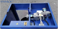 Machine de cerclage semi-automatique à double moteur, directe usine, durable pour sangles PP et emballage de sachets alimentaires