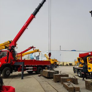 משאית קטנה רכוב <span class=keywords><strong>8</strong></span> טון משאית רכוב הרמת משאית בום הידראולי עם מנוף - Product Image 5