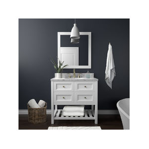 <span class=keywords><strong>Meuble</strong></span> de rangement en bois étanche, <span class=keywords><strong>meuble</strong></span> de salle de bain sur pied, <span class=keywords><strong>sous</strong></span> évier - Product Image 6