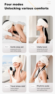 Masajeador Eléctrico de Cabeza Portátil Recargable con Compresión de Aire, Vibración y Calor para Aliviar Dolores de Cabeza, Novedad 2026 - Product Image 3