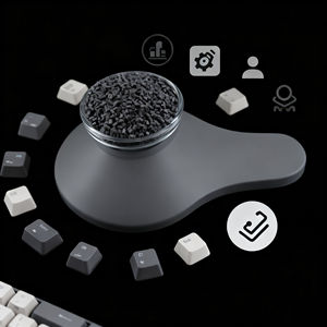 Botones Resistentes al Desgaste para Paneles de Control Industrial, Color Personalizado, CH PBT, Grabado Láser, Impresión por Sublimación Térmica, Pellets - Product Image 1