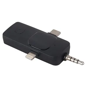 Micrófono inalámbrico 3 en 1 con reducción de ruido para grabación de vídeo y audio de entrevistas en Android y para micrófono de cámara - Product Image 3