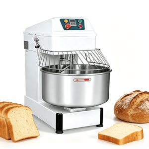 Mélangeur à spirale industriel, <span class=keywords><strong>pétrin</strong></span> à farine automatique à deux vitesses pour pizza, pain et <span class=keywords><strong>boulangerie</strong></span> - Product Image 5