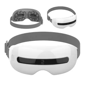 Multifunction Smart Electric Silicon ABS Visible Massage Eyes 2023 Vibrating Bluetooth Music Atomizing Eye Massager